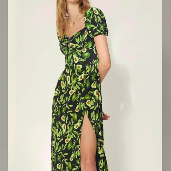 Aritzia Wilfred Pandora avocado dress - Picture 2 of 9